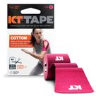 Fita atlética KT Tape Original Algodão Elástico Rosa, Rolo de 5 m Fita atlética KT Tape Original Algodão Elástico Rosa, Rolo de 5 m