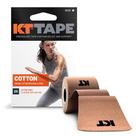Fita atlética KT Tape Original Cotton 20 tiras bege Fita atlética KT Tape Original Cotton 20 tiras bege