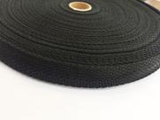 Fita Cadarço Alça Cbr 20mm Polipropileno Nylon Cor Preto 50mts