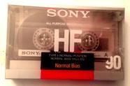 Fita Cassete Sony HF 90 (1985) - Vintage