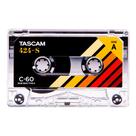 Fita cassete Tascam 424-S de alta polarização de cobalto tipo II C-60 Fita cassete Tascam 424-S de alta polarização de cobalto tipo II C-60