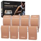Fita cinesiológica CKeep 4 Rolls Original Algodão Bege