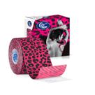 Fita cinesiológica CureTape Art Pink Leopard Waterproof