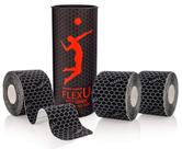 Fita cinesiológica FlexU 60, tiras pré-cortadas de 2x10cm para alívio da dor
