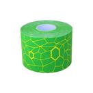 Fita cinesiológica THERABAND Electric Verde/Amarela Pacote com 1