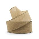 Fita com fio de tecido de estopa CT CRAFT LLC 6,35 cm x 18,3 m natural