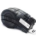 Fita Compatível Brady Branca Nylon 19mm Letra Preta M21-750-499-WT