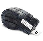 Fita Compatível Brady Vinil M21-750-595-WT Branca Letra Preta 19mm