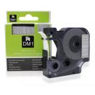 Fita Compatível Dymo Incolor D1 45020 Letra Branca 12mm Fita Compatível Dymo Incolor D1 45020 Letra Branca 12mm