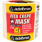 Fita Crepe Adelbras 710 48Mm X 50Mt - Kit C/2 RL Fita Crepe Adelbras 710 48Mm X 50Mt - Kit C/2 RL
