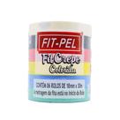 Fita Crepe Adesiva Colorida 18mm x 30m - 6 Rolos - Fit-Pel