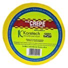 Fita Crepe Automotiva Premium 18mmx40m Amarela Alta Resistência Térmica 127C Fita Crepe Automotiva Premium 18mmx40m Amarela Alta Resistência Térmica 127C