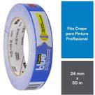 Fita Crepe Blue Tape Profissional 3M 24MM X 50M Fita Crepe Blue Tape Profissional 3M 24MM X 50M