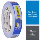 Fita Crepe Blue Tape Profissional 3M 24MM X 50M Fita Crepe Blue Tape Profissional 3M 24MM X 50M