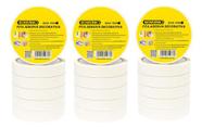 Fita Crepe Para Pintura Sem Resíduos 24mm X 30m - 15 Rolos Fita Crepe Para Pintura Sem Resíduos 24mm X 30m - 15 Rolos