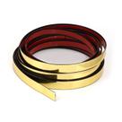 Fita de acabamento para moldagem de parede SICCOMA Metallic Gold 1,2 cm x 5 m