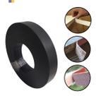 Fita de Borda Abs 2mm Para Madeira Preto Tx 29mm X 5m Acabamento Moveis Mdf