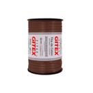 Fita de cetim 00 04mm c/100 mts cor 148 marrom expresso peça