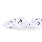 Fita de Cetim Estampa Mickey Preto e Branco - 6,3cm x 914cm - 1 unidade - Cromus - Rizzo