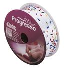 Fita de cetim Granulados Coloridos 22 mm Páscoa COR 104 10 mt Fitas Progresso - Inspire sua Festa Loja