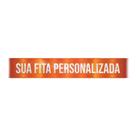 Fita de Cetim Personalizada CFS005 - 22mm X 45metros - Laranja 066 - 01 Unidade - Progresso - Rizzo