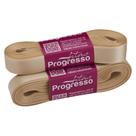 Fita de Cetim Progresso 15mm - Nº 3 c/ 10 metros - Bege