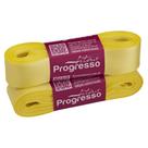 Fita de Cetim Progresso 22mm - Nº 5 c/ 10 metros - Amarelo Canário Fita de Cetim Progresso 22mm - Nº 5 c/ 10 metros - Amarelo Canário
