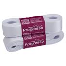 Fita de Cetim Progresso 22mm - Nº 5 c/ 10 metros - Branca Fita de Cetim Progresso 22mm - Nº 5 c/ 10 metros - Branca