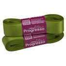 Fita de Cetim Progresso 22mm - Nº 5 c/ 10 metros - Verde Folha Fita de Cetim Progresso 22mm - Nº 5 c/ 10 metros - Verde Folha