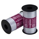 Fita de Cetim Progresso 7mm - Nº 1 c/ 100 metros - Prata