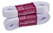 Fita de Cetim Simples CF003 15mm Cor 201 Branco - 10 Metros