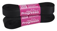 Fita de Cetim Simples CF003 15mm Cor 219 Preto - 10 Metros