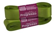 Fita de Cetim Simples Progresso 22mm Verde Folha - 10 Metros Fita de Cetim Simples Progresso 22mm Verde Folha - 10 Metros
