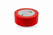 Fita De Demarcação de Solo Pvc 48mm X 30 Metros Sinalização - Amarela, Azul, Branca, Cinza, Laranja, Listrada, Preta, Verde, Vermelha ou Zebrada