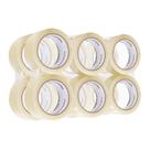 Fita de embalagem Amazon Basics 2,7 mm de espessura 2 cm x 55 m transparente x12