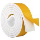Fita de espuma TolanBBT White Window Weather Stripping 2 cm x 1 m Fita de espuma TolanBBT White Window Weather Stripping 2 cm x 1 m