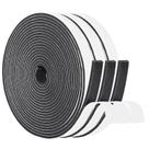 Fita de espuma Yotache Isolamento acústico 1,3 cm x 0,3 cm x 15 m