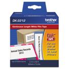 Fita de filme Brother DK-2212 preto/branco 62 mm x 15,2 m