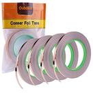 Fita de folha de cobre Oubaka condutora de dupla face 6 mm x 20,1 m