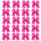 Fita de gorgorão rosa Cheer Bows Hipcheer, 20 unidades para meninas