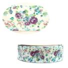 Fita de Gorgurão 25mm Flores 1 - Alpet Fita de Gorgurão 25mm Flores 1 - Alpet