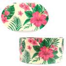 Fita de Gorgurão 40mm Flores 2 - Alpet Fita de Gorgurão 40mm Flores 2 - Alpet