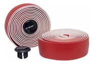 Fita de guidão speed furada vermelha microfibra - TSW