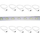 Fita de LED Branco Frio Iluminaçao Kit 10 Und Decoraçao Enfeite Sanca Teto Gesso Rebaixado Luz Casa Comercio Fita de LED Branco Frio Iluminaçao Kit 10 Und Decoraçao Enfeite Sanca Teto Gesso Rebaixado Luz Casa Comercio
