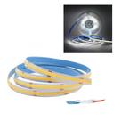 Fita de Led COB 6500K 12v Rolo 50 metros 10w Sala Quarto Cozinha Ambiente Interno Externo Teto Rebaixado Gesso Iluminaçao Residencial Comercial Decora