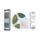 Fita De LED COB Flexível 5M 10M 20M 24V Regulável CCT 2700K-6500K Com Controle Remoto Touch RF 2.4G
