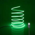 Fita de LED COB ultrafina de 3 mm, 5V USB, verde, 60 cm Fita de LED COB ultrafina de 3 mm, 5V USB, verde, 60 cm