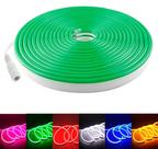 Fita De Led Neon Flexível Verde 12v 5mts Alto Brilho Fita De Led Neon Flexível Verde 12v 5mts Alto Brilho