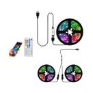 Fita De LED RGB 1-30M USB Adesiva Com Controle Remoto 5V Wifi Bluetooth 15M 25M 5M 3M 2M 4M Fita De LED RGB 1-30M USB Adesiva Com Controle Remoto 5V Wifi Bluetooth 15M 25M 5M 3M 2M 4M