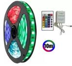 Fita De Led Rgb 5050 10 Metros Para Decoração s/ fonte Fita De Led Rgb 5050 10 Metros Para Decoração s/ fonte